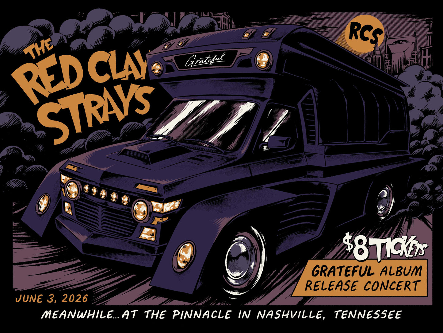F19 | RED CLAY STRAYS | NASH | ALBUM RELEASE | SHOW