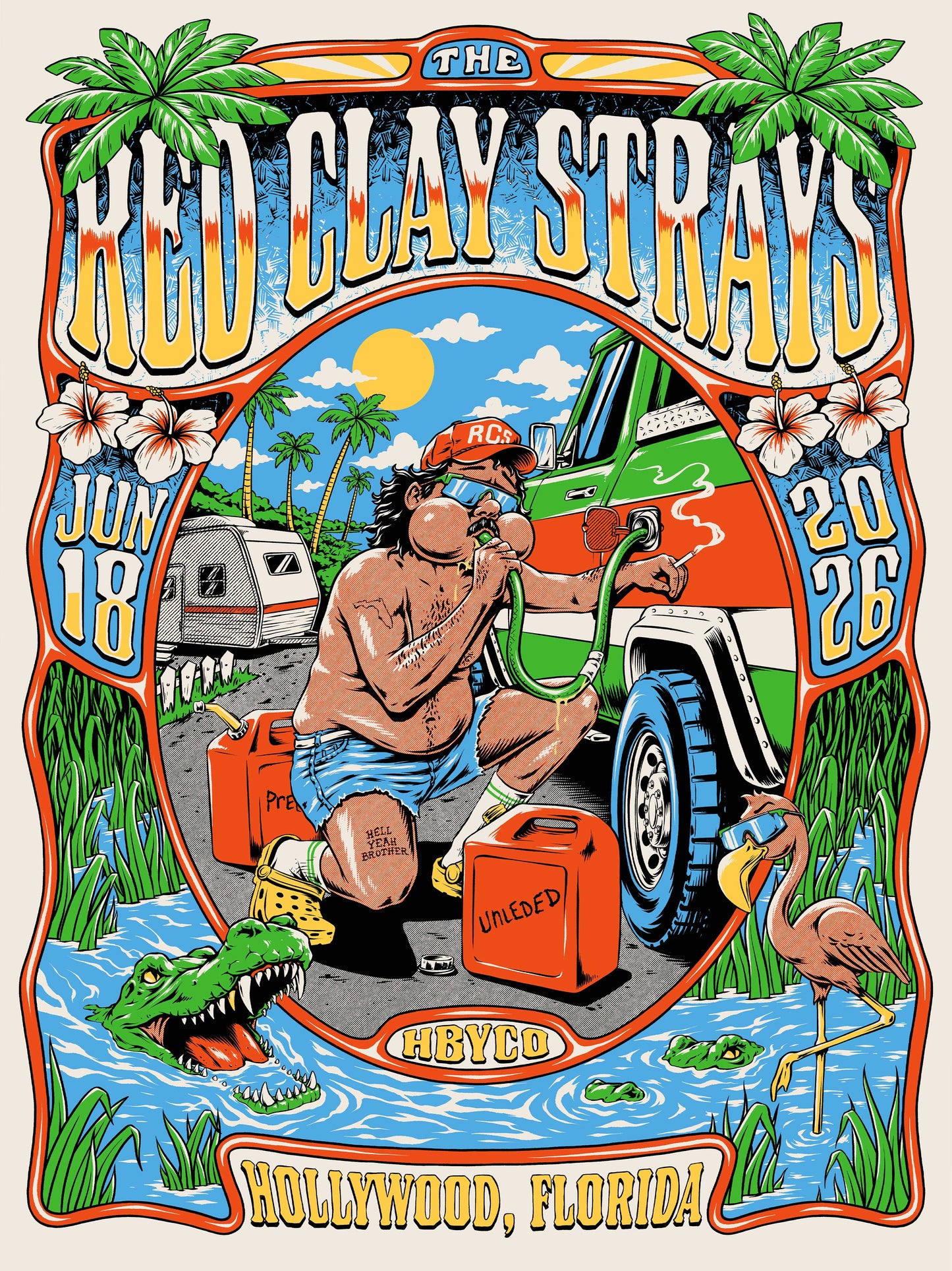 F29 | RED CLAY STRAYS | HOLLYWOOD FL | SHOW