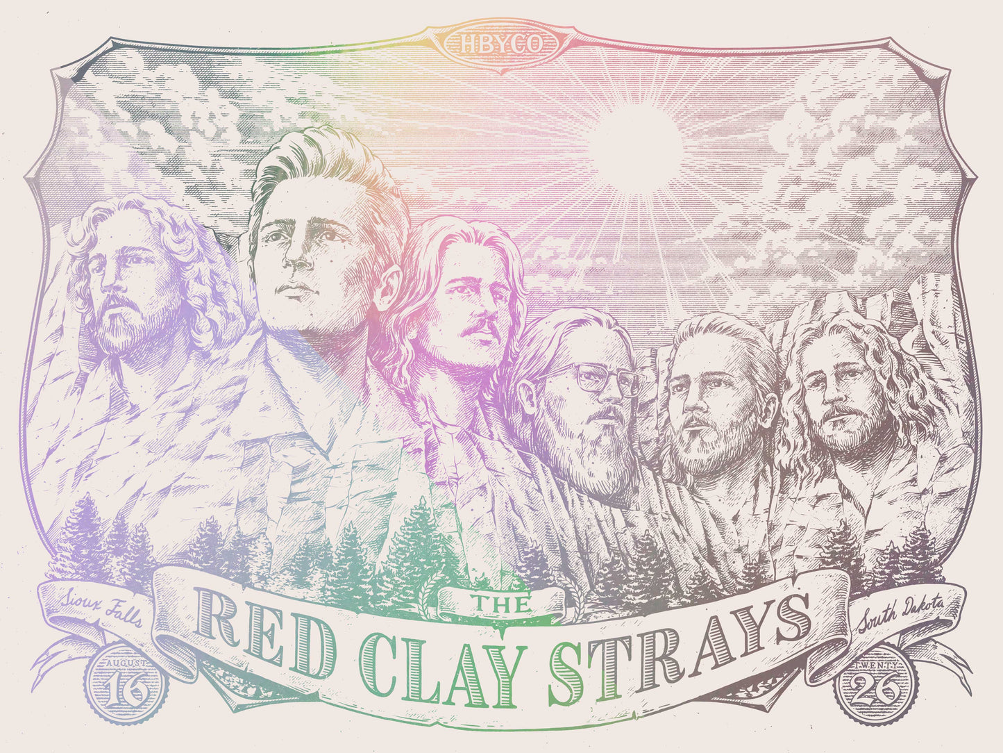 F49 | RED CLAY STRAYS | SIOUX FALLS SD | HOLO SHINE | 3DIAMOND