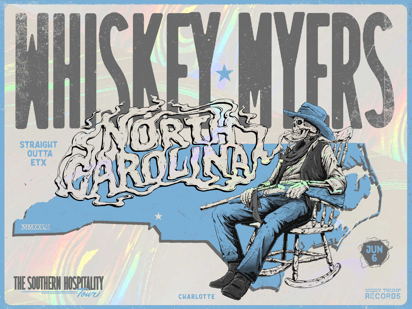 F20 | WHISKEY MYERS | CHARLOTTE | SWIRL | 3DIAMOND