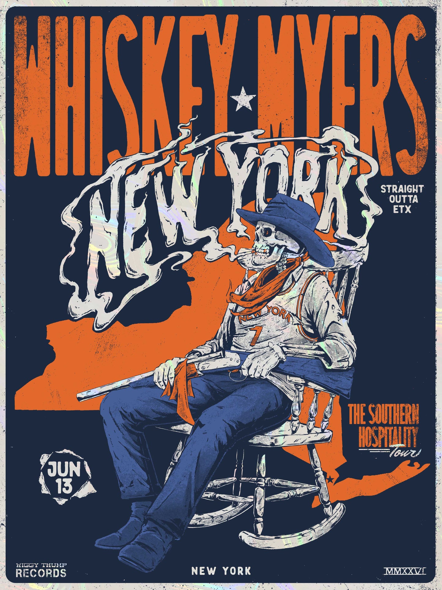 F26 | WHISKEY MYERS | NEW YORK NY | SWIRL | 3DIAMOND
