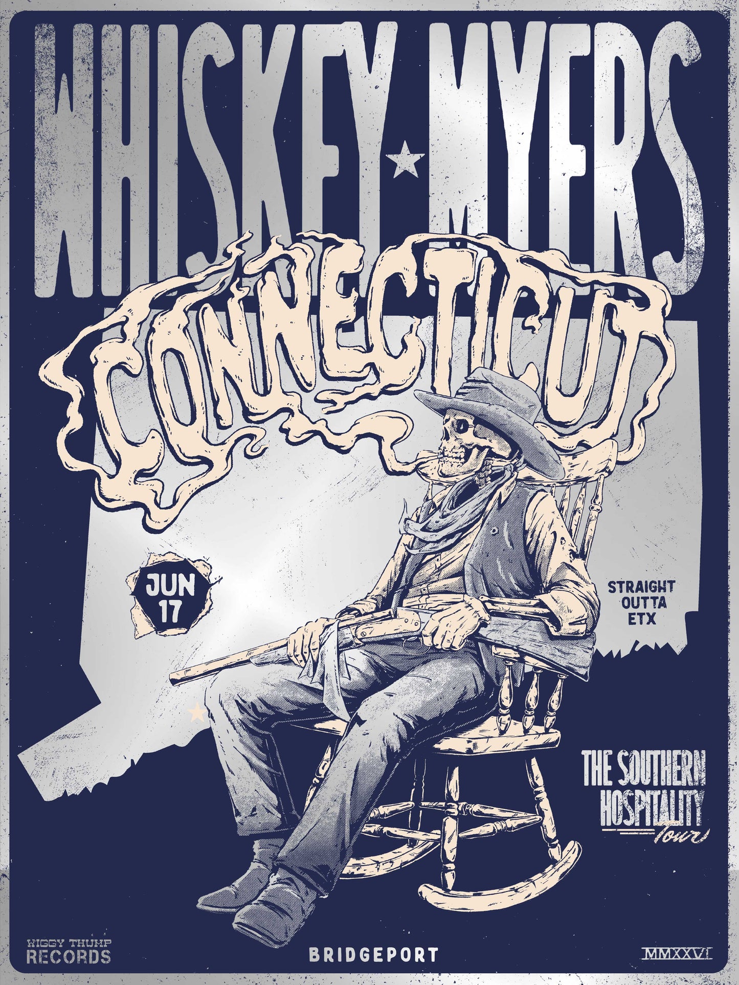 F28 | WHISKEY MYERS | BRIDGEPORT CT | BEER MIRROR | 3DIAMOND