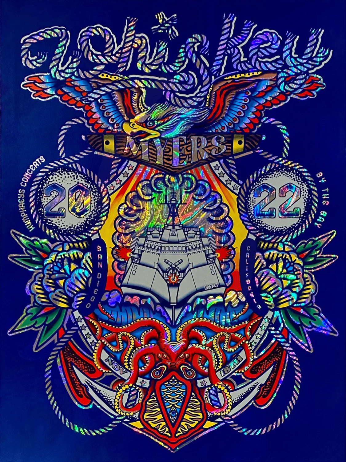 B16 | Whiskey Myers 1Diamond Silver Slick