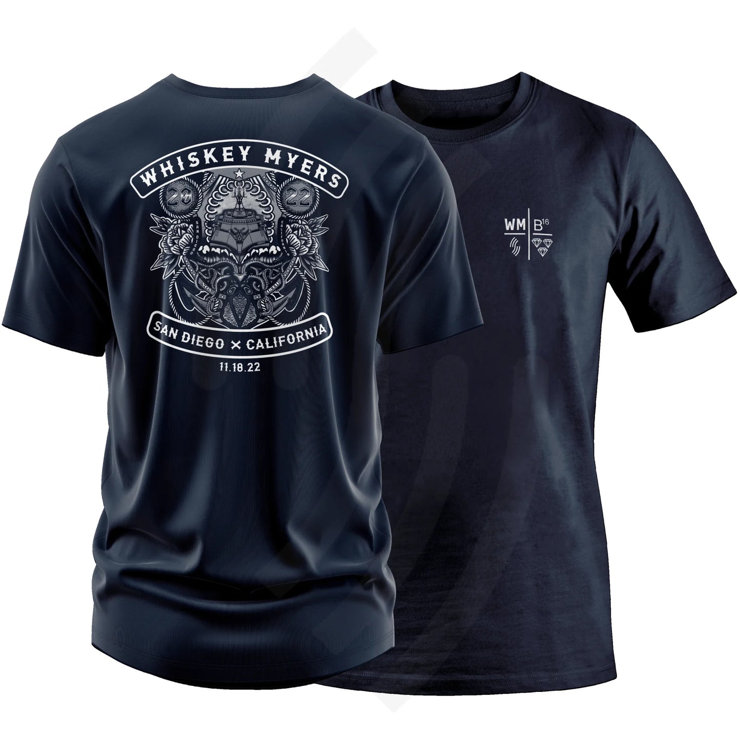 B16 | Whiskey Myers San Diego T-Shirt