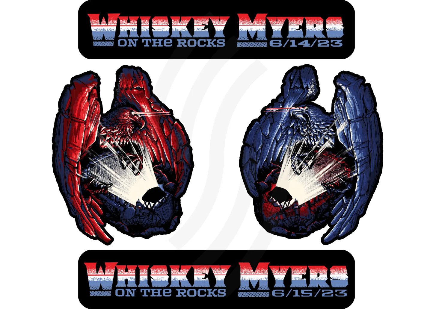 C17 | C18 Whiskey Myers On The Rocks Sticker Pack