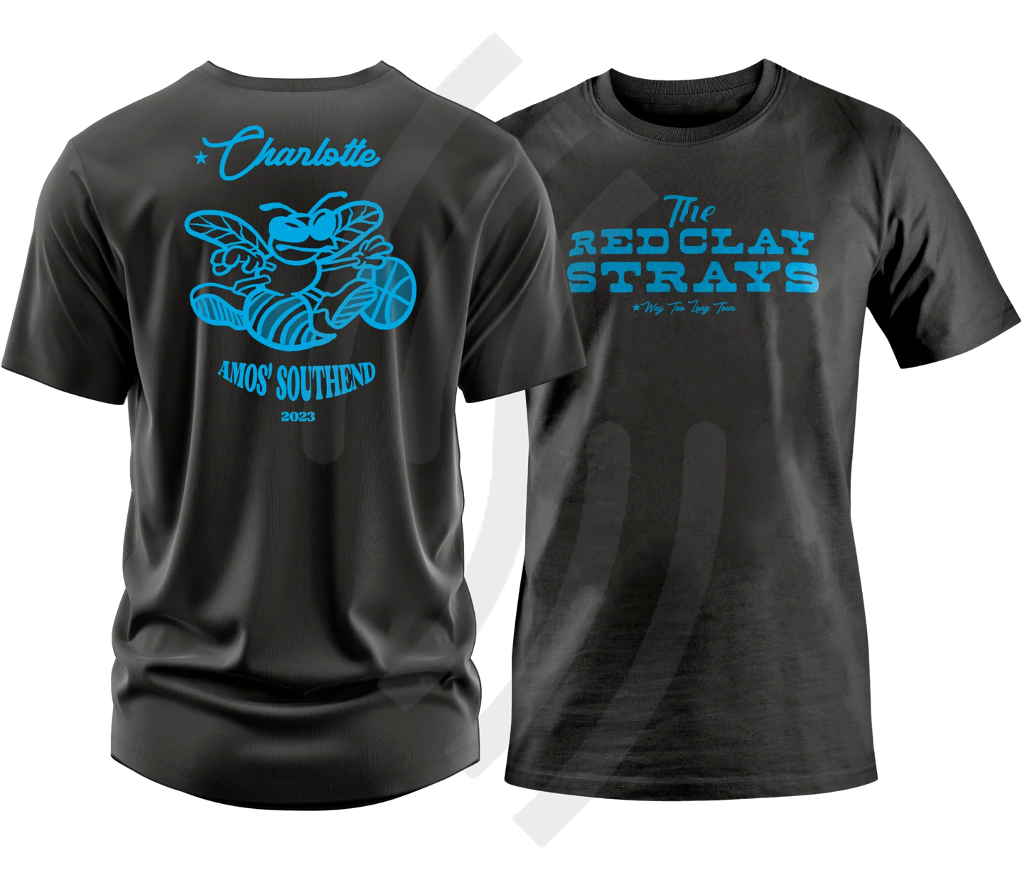 C24 | Red Clay Strays Way Too Long Tour Charlotte Nc T-Shirt