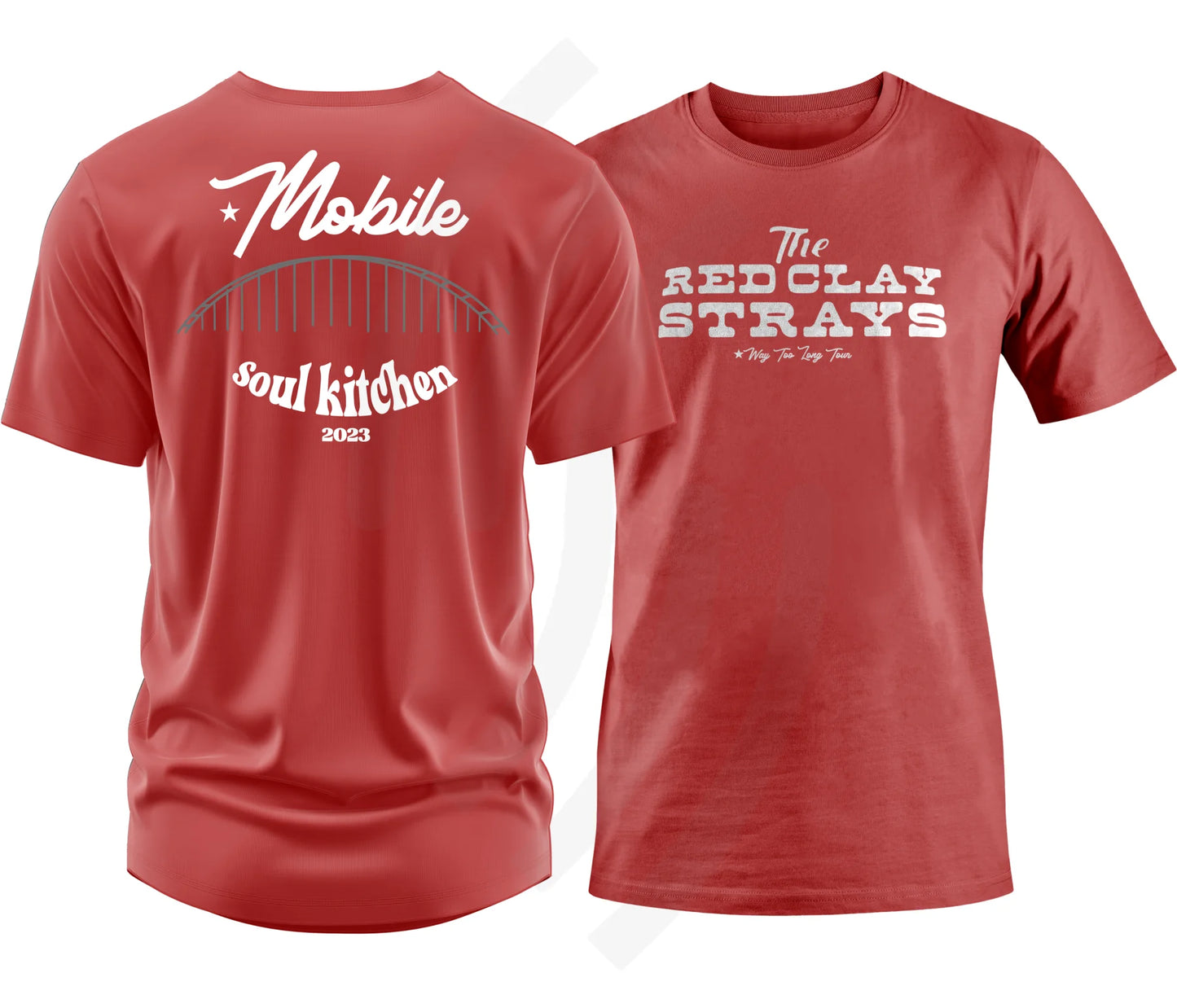 C24 | Red Clay Strays Way Too Long Tour Mobile Al T-Shirt
