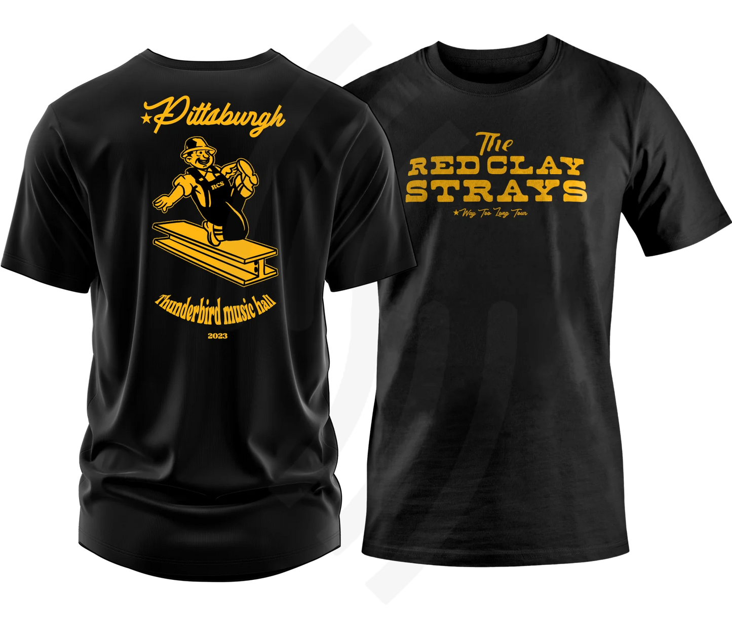 C24 | Red Clay Strays Way Too Long Tour Pittsburgh T-Shirt