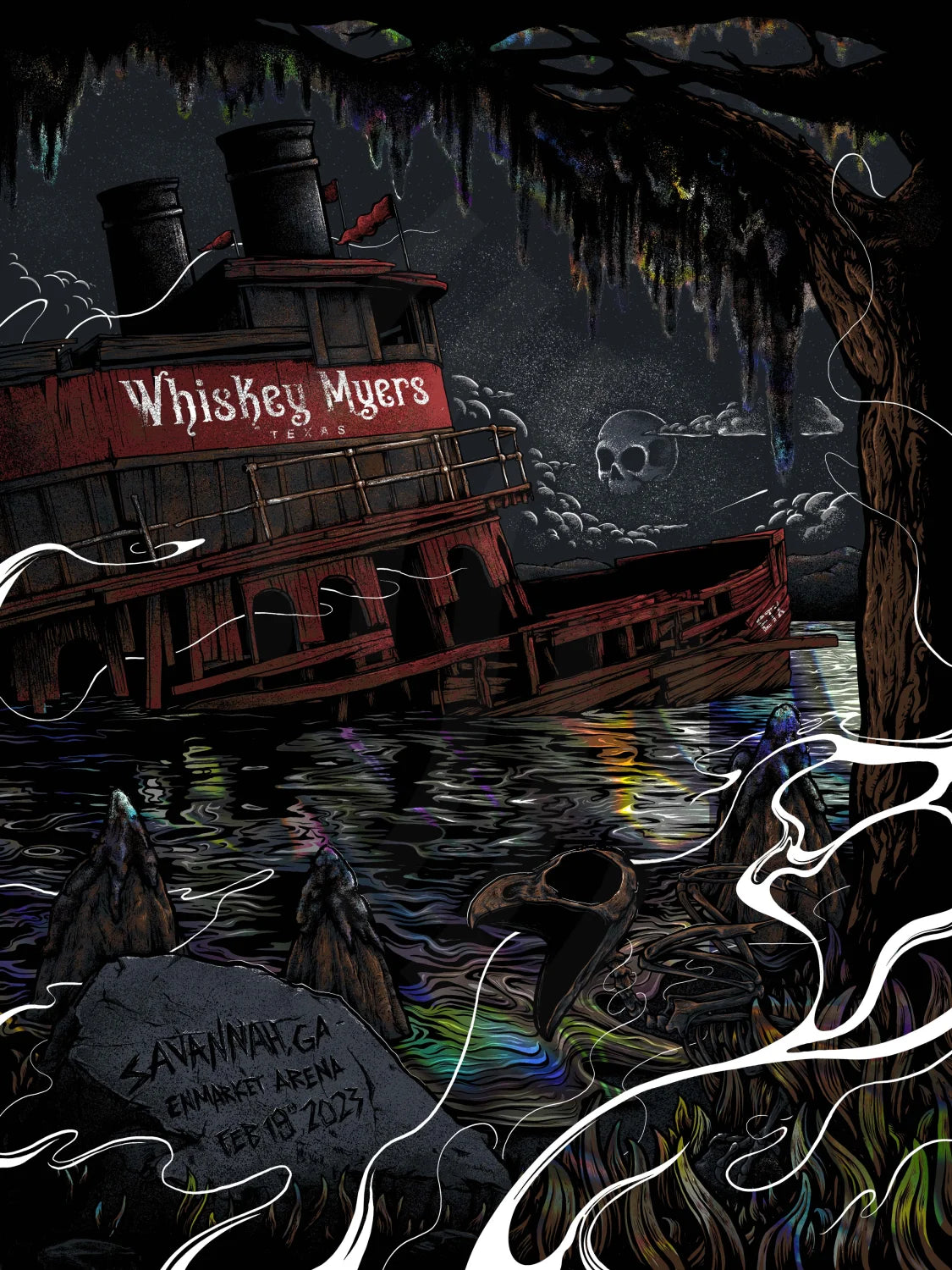 C4 | Whiskey Myers Savannah 1Diamond Moonshine River