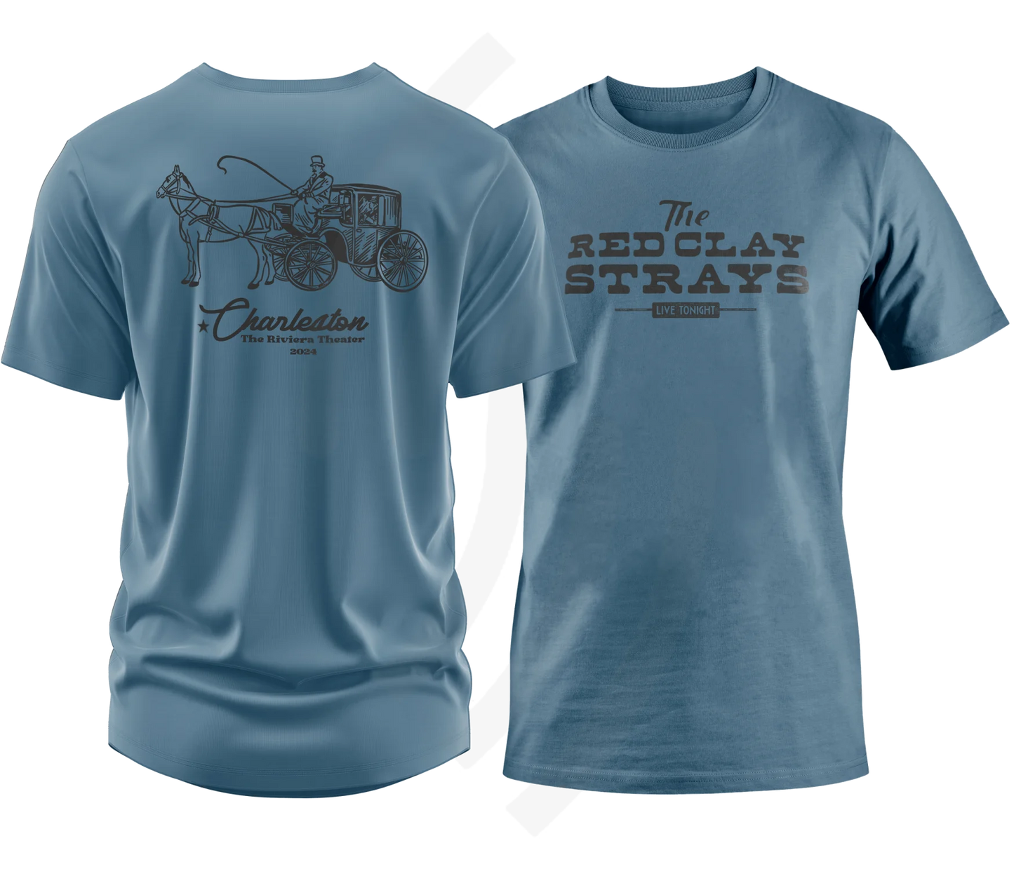 D6 | Red Clay Strays Charleston Sc T-Shirt Night 2