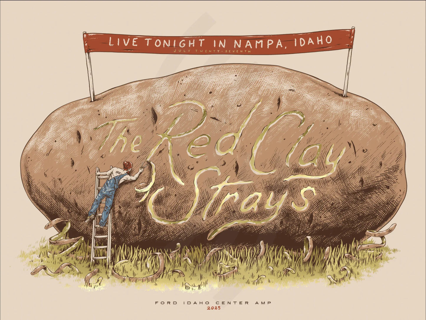 E17 | RED CLAY STRAYS | IDAHO | 24K GOLD | 3DIAMOND