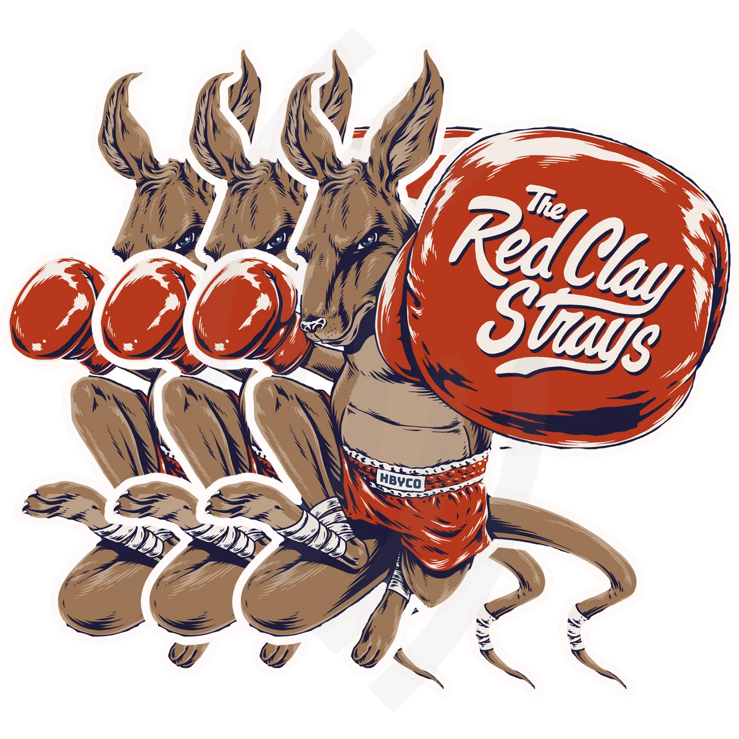 E9 | RED CLAY STRAYS | AUSTRALIA | STICKER PACK