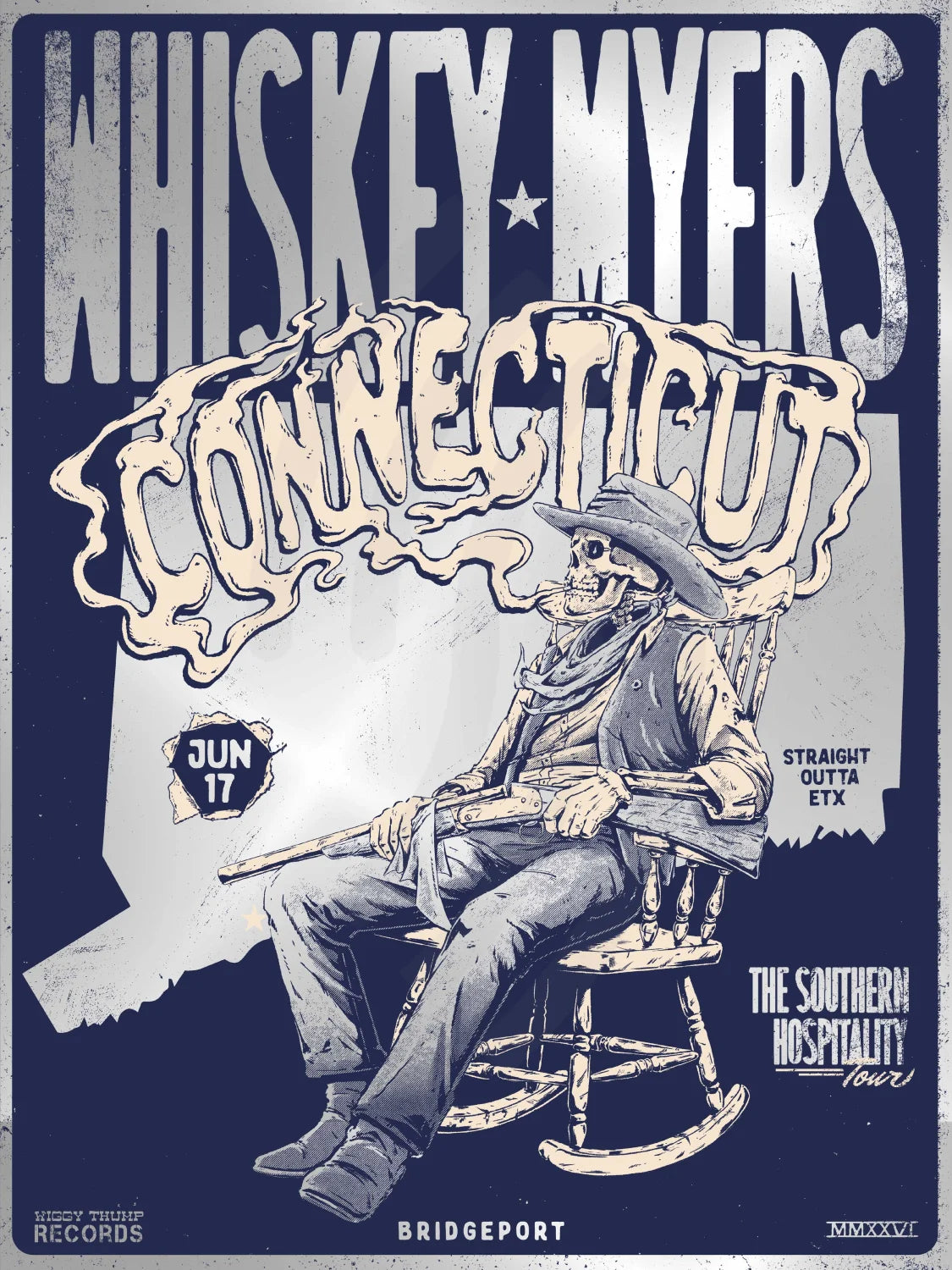 F28 | WHISKEY MYERS | BRIDGEPORT CT | BEER MIRROR | 3DIAMOND