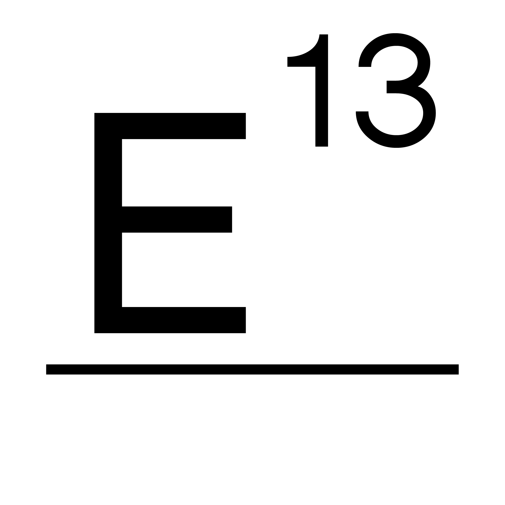 E13