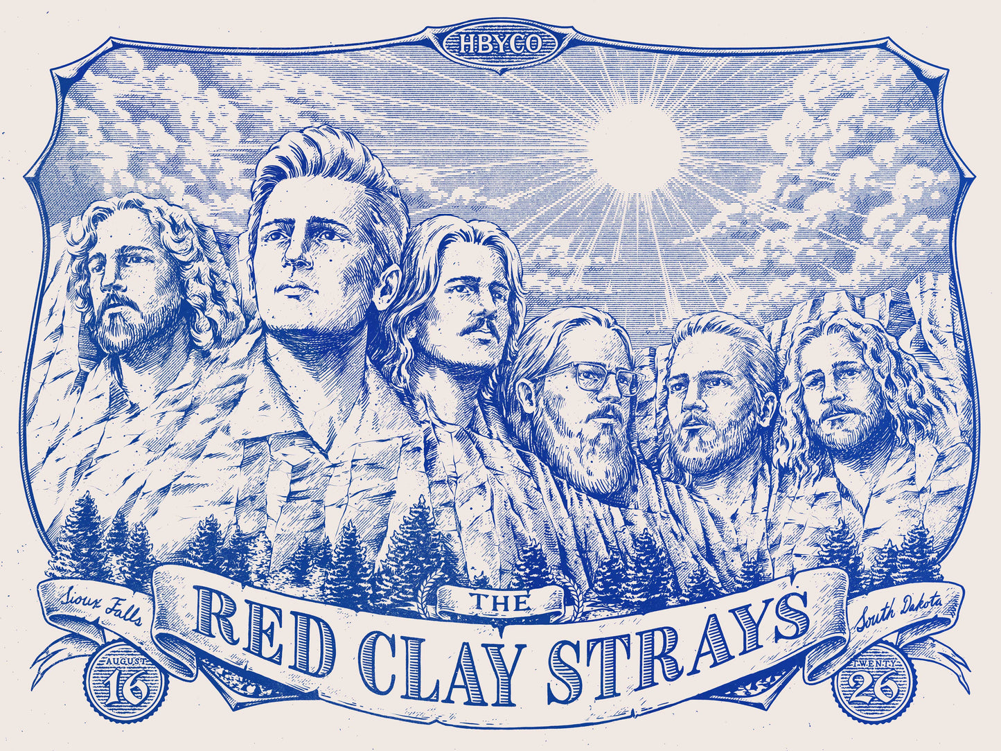 F49 | RED CLAY STRAYS | SIOUX FALLS SD | BLUE MIRROR | 3DIAMOND