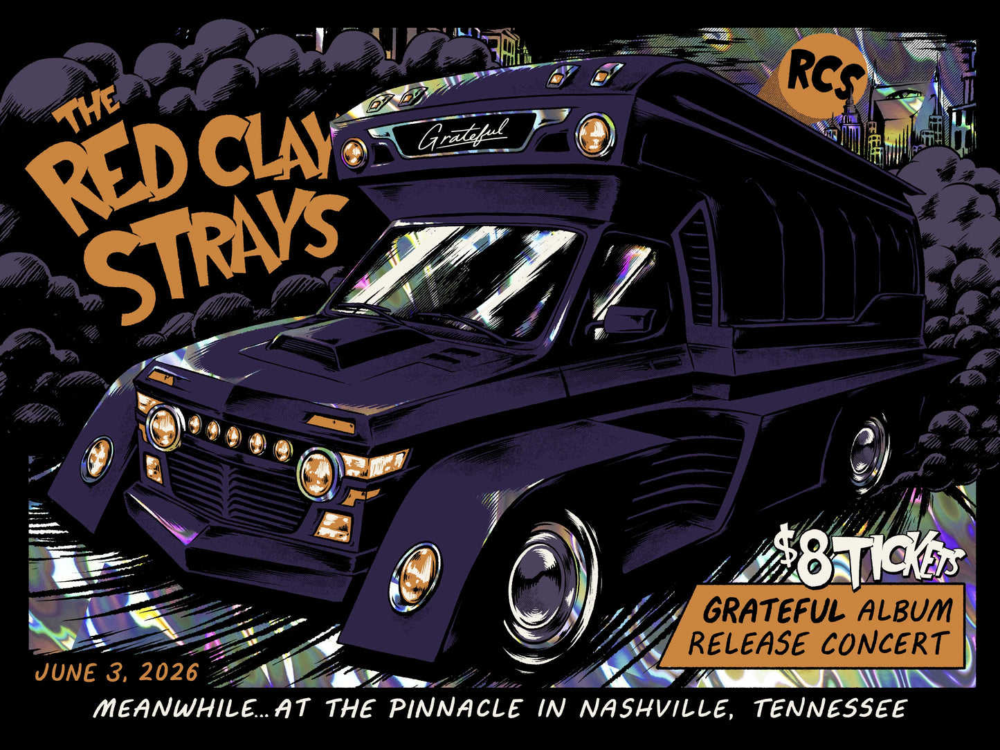 F19 | RED CLAY STRAYS | NASH | ALBUM RELEASE | 3DIAMOND