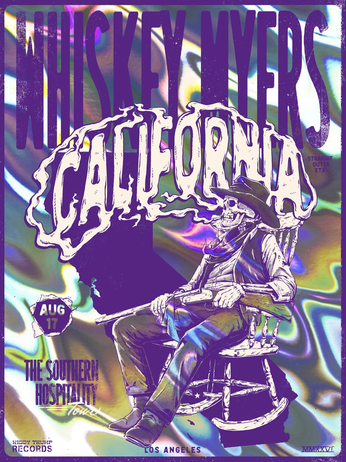 F50 | WHISKEY MYERS | LOS ANGELES | SWIRL | 3DIAMOND