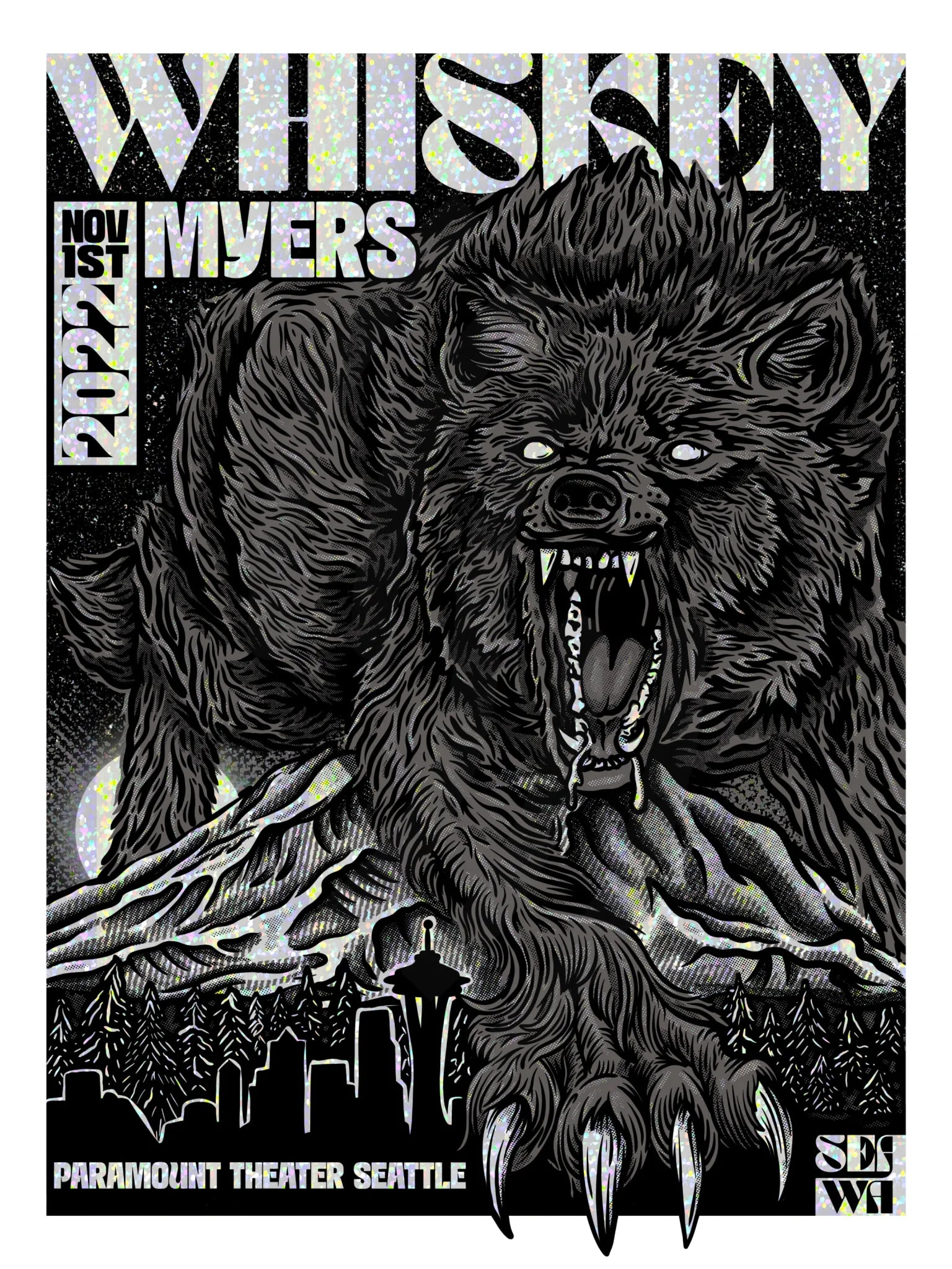 B15 | Whiskey Myers Wolf Seattle 2Diamond