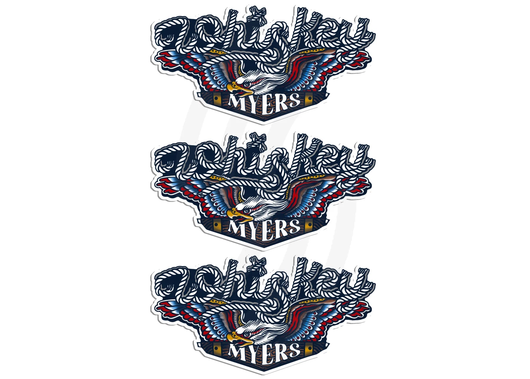 B16 | Whiskey Myers San Diego 3 Sticker Pack