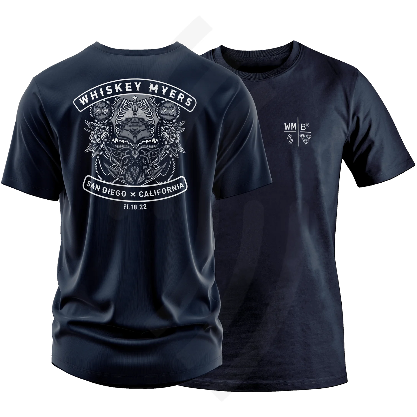 B16 | Whiskey Myers San Diego T-Shirt