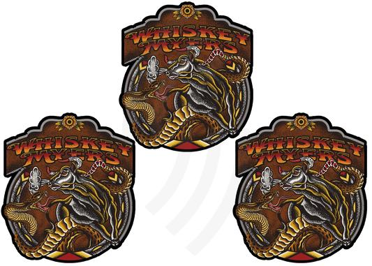 B9 | Whiskey Myers Sticker Pack (3)