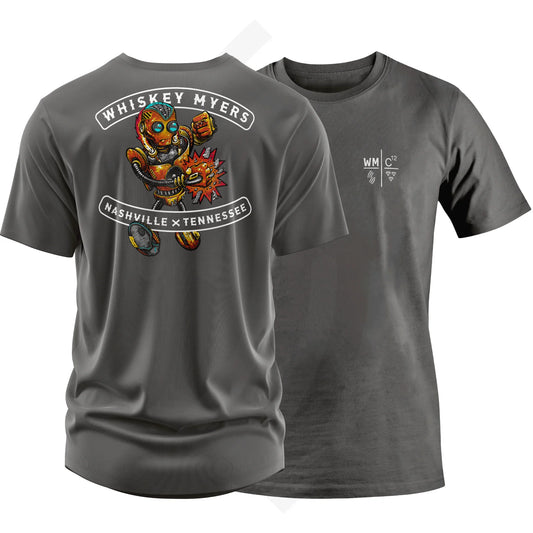 C12 | Whiskey Myers Nashville Whiskeybot T-Shirt