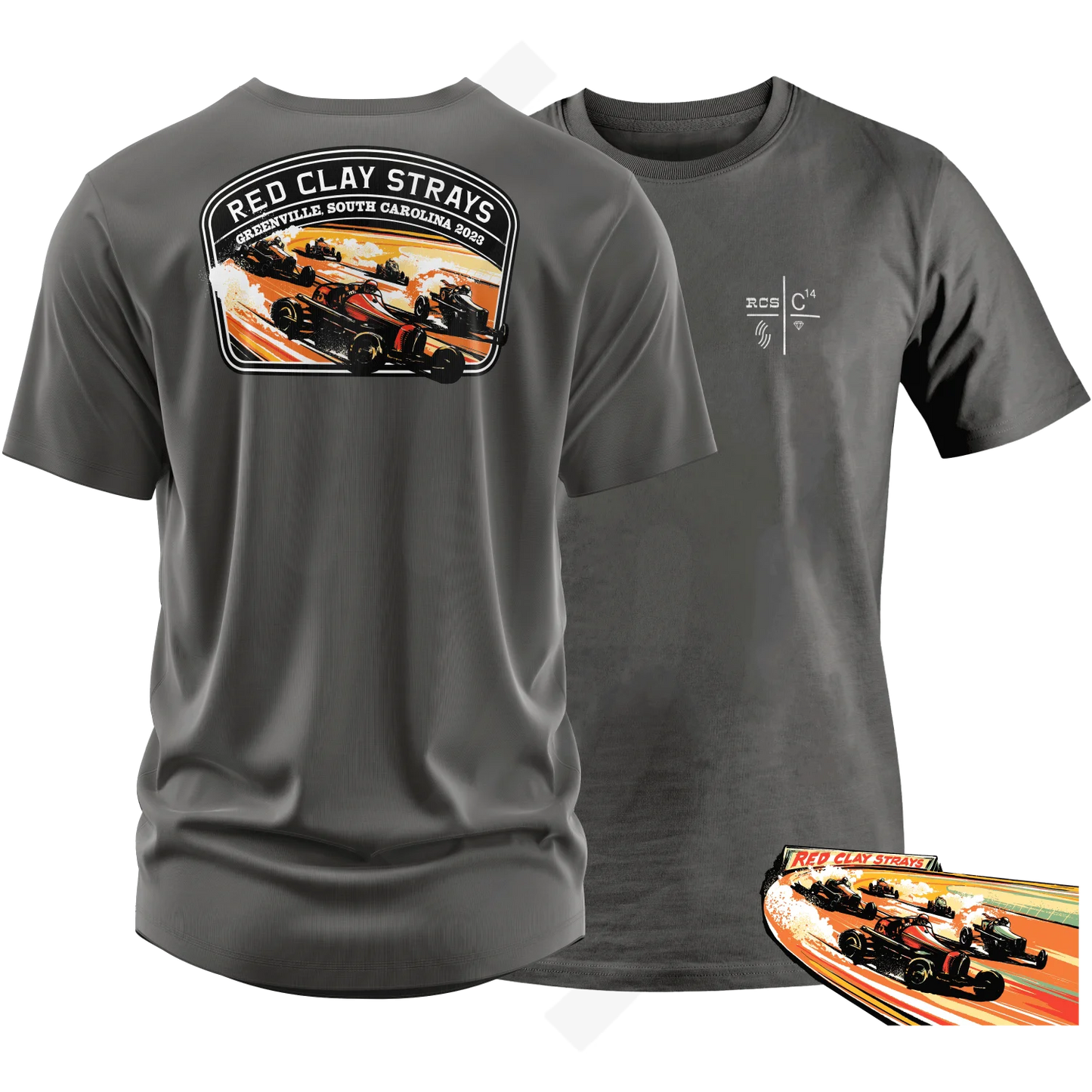 C14 | Red Clay Strays Greenville T-Shirt