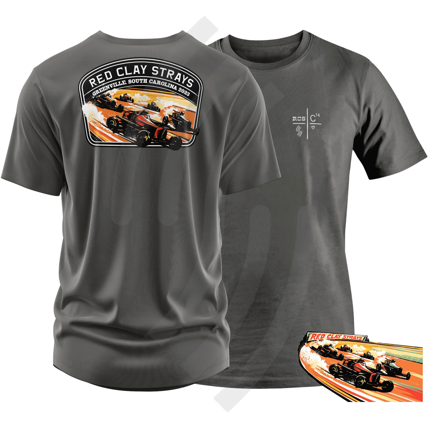 C14 | Red Clay Strays Greenville T-Shirt