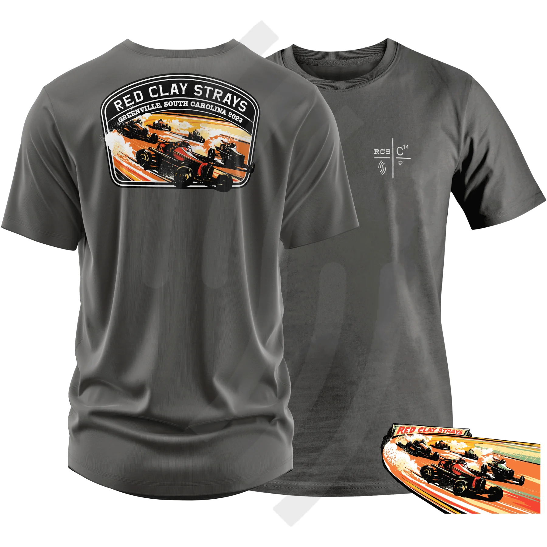 C14 | Red Clay Strays Greenville T-Shirt