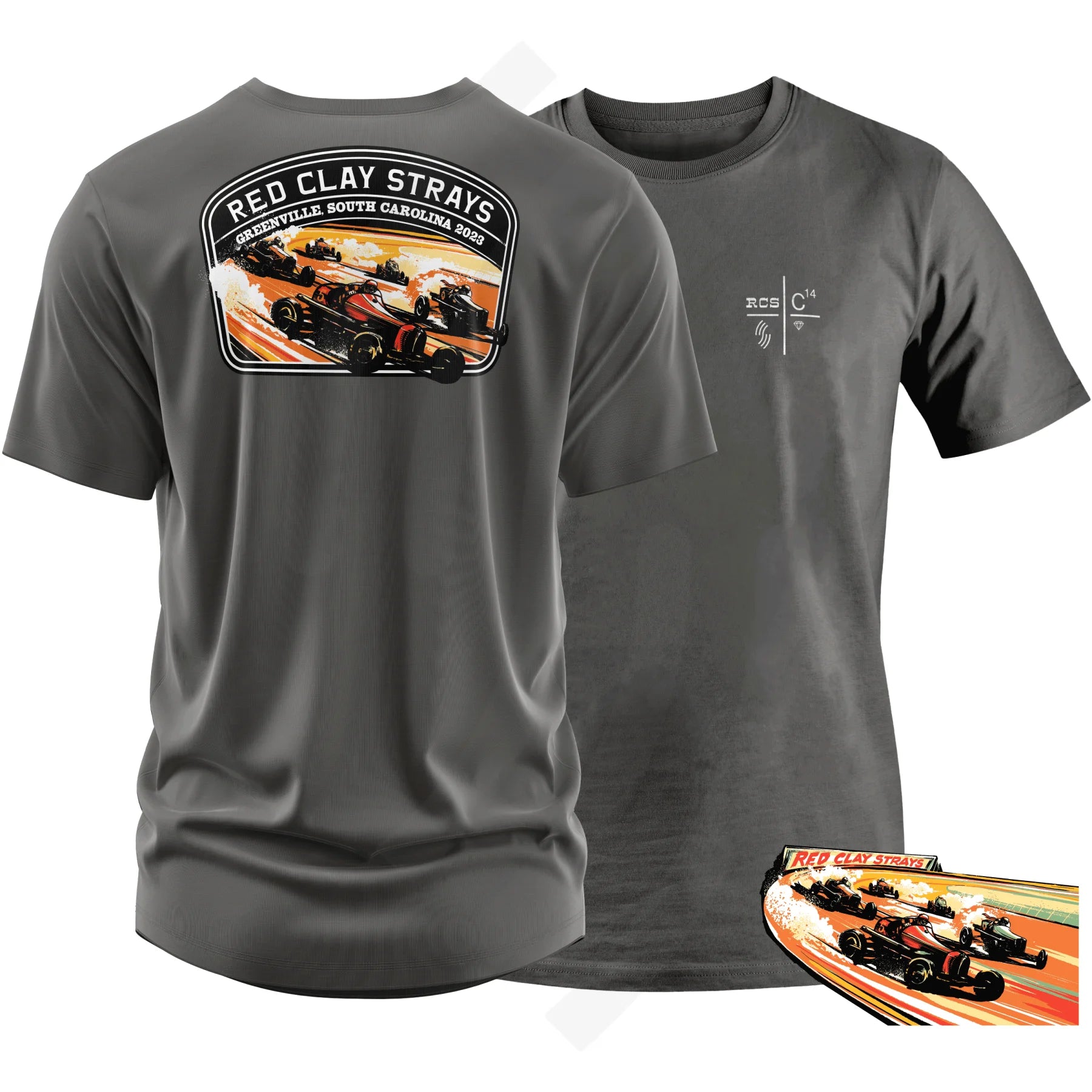 C14 | Red Clay Strays Greenville T-Shirt