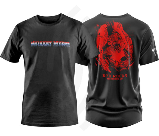 C17 | Whiskey Myers On The Rocks T-Shirt Center Chest