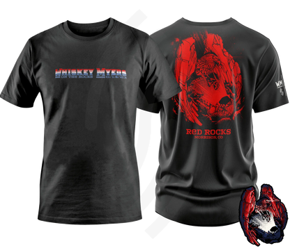 C17 | Whiskey Myers On The Rocks T-Shirt Center Chest