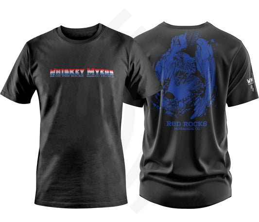 C18 | Whiskey Myers On The Rocks T-Shirt Center Chest