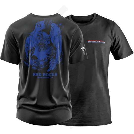 C18 | Whiskey Myers On The Rocks T-Shirt Left Chest
