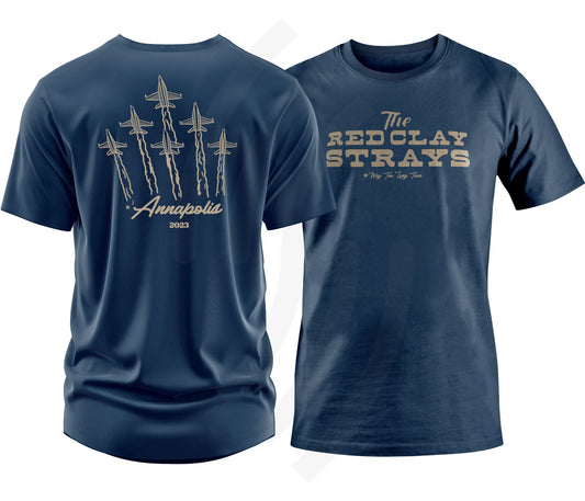 C24 | Red Clay Strays Way Too Long Tour Annapolis Md T-Shirt