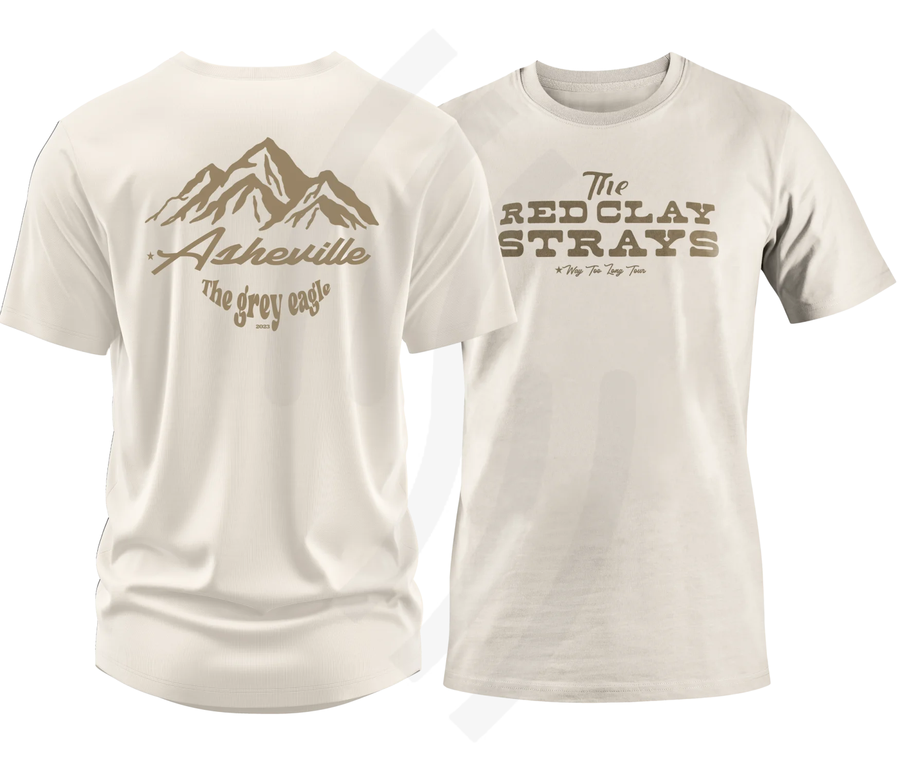 C24 | Red Clay Strays Way Too Long Tour Asheville Nc T-Shirt