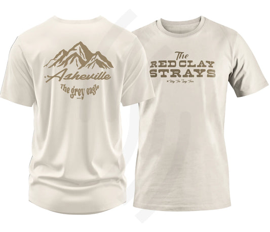 C24 | Red Clay Strays Way Too Long Tour Asheville Nc T-Shirt