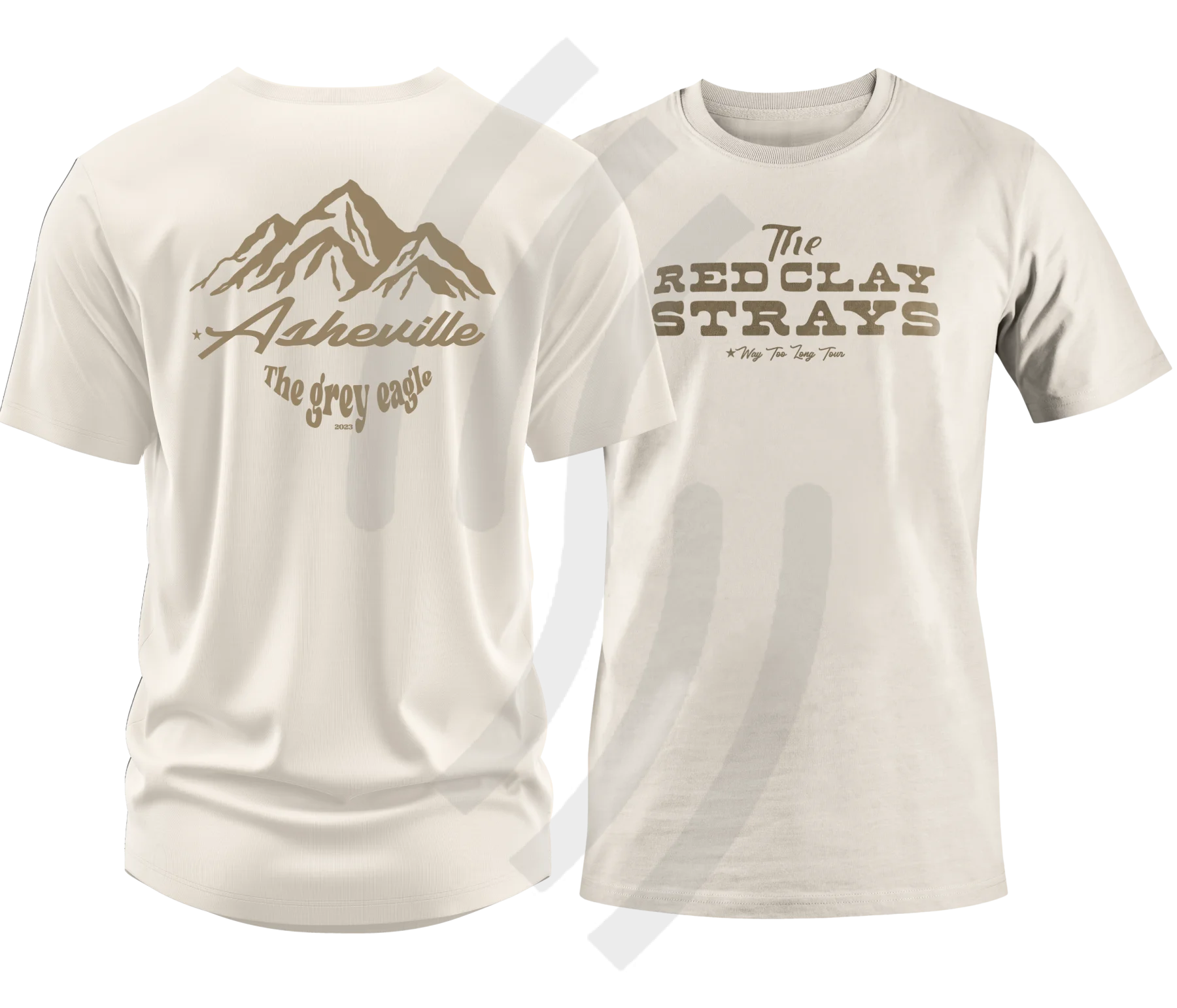 C24 | Red Clay Strays Way Too Long Tour Asheville Nc T-Shirt