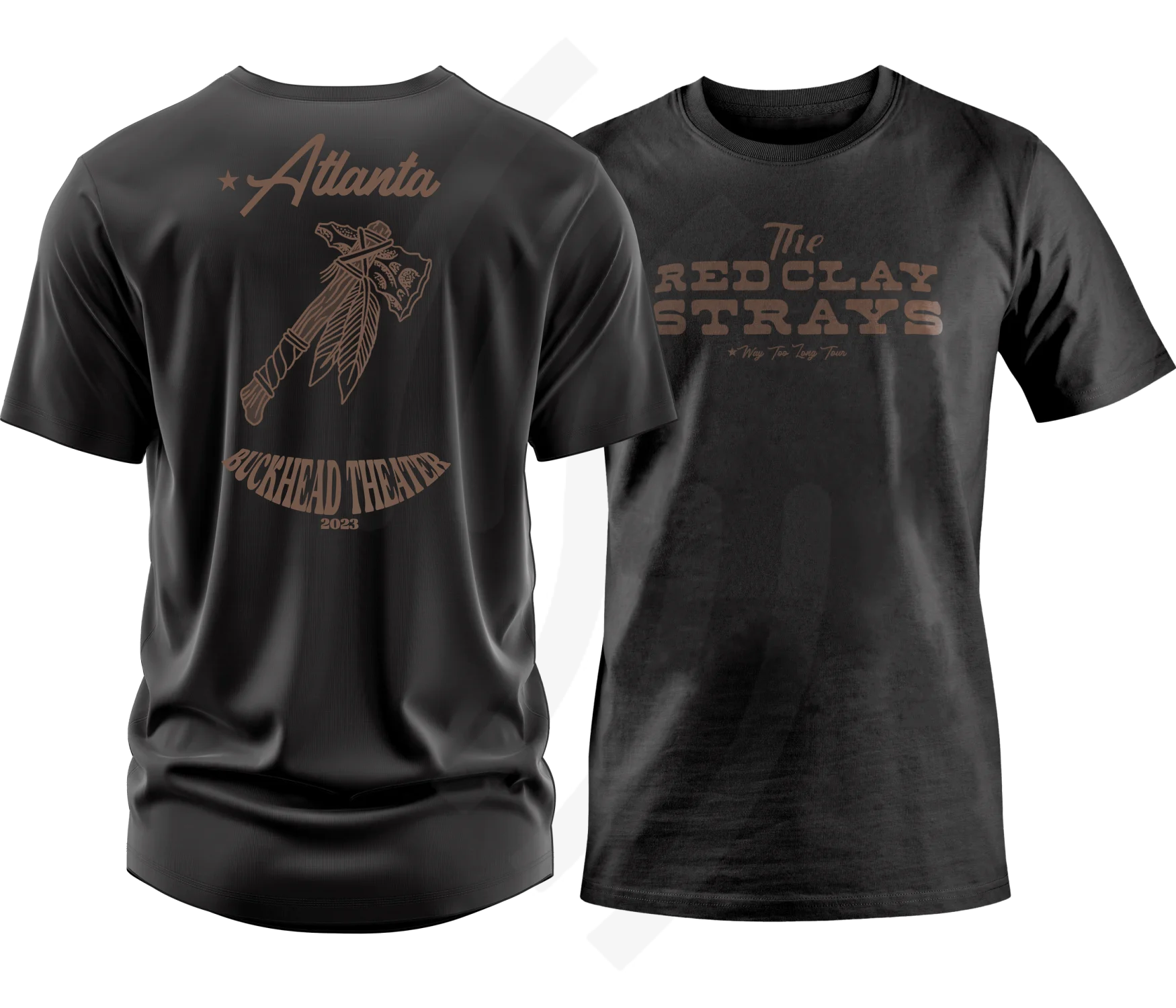 C24 | Red Clay Strays Way Too Long Tour Atlanta Ga T-Shirt