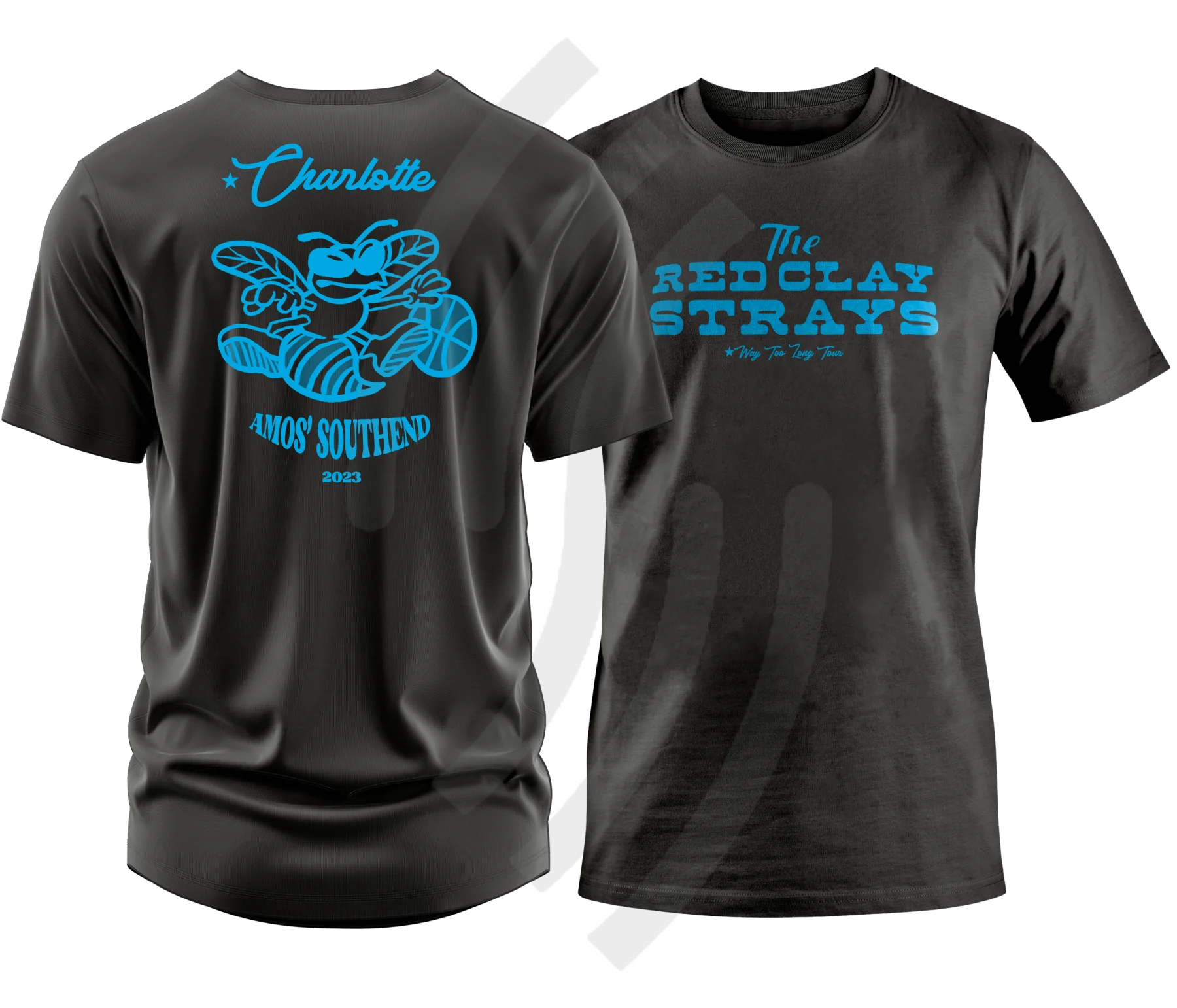 C24 | Red Clay Strays Way Too Long Tour Charlotte Nc T-Shirt