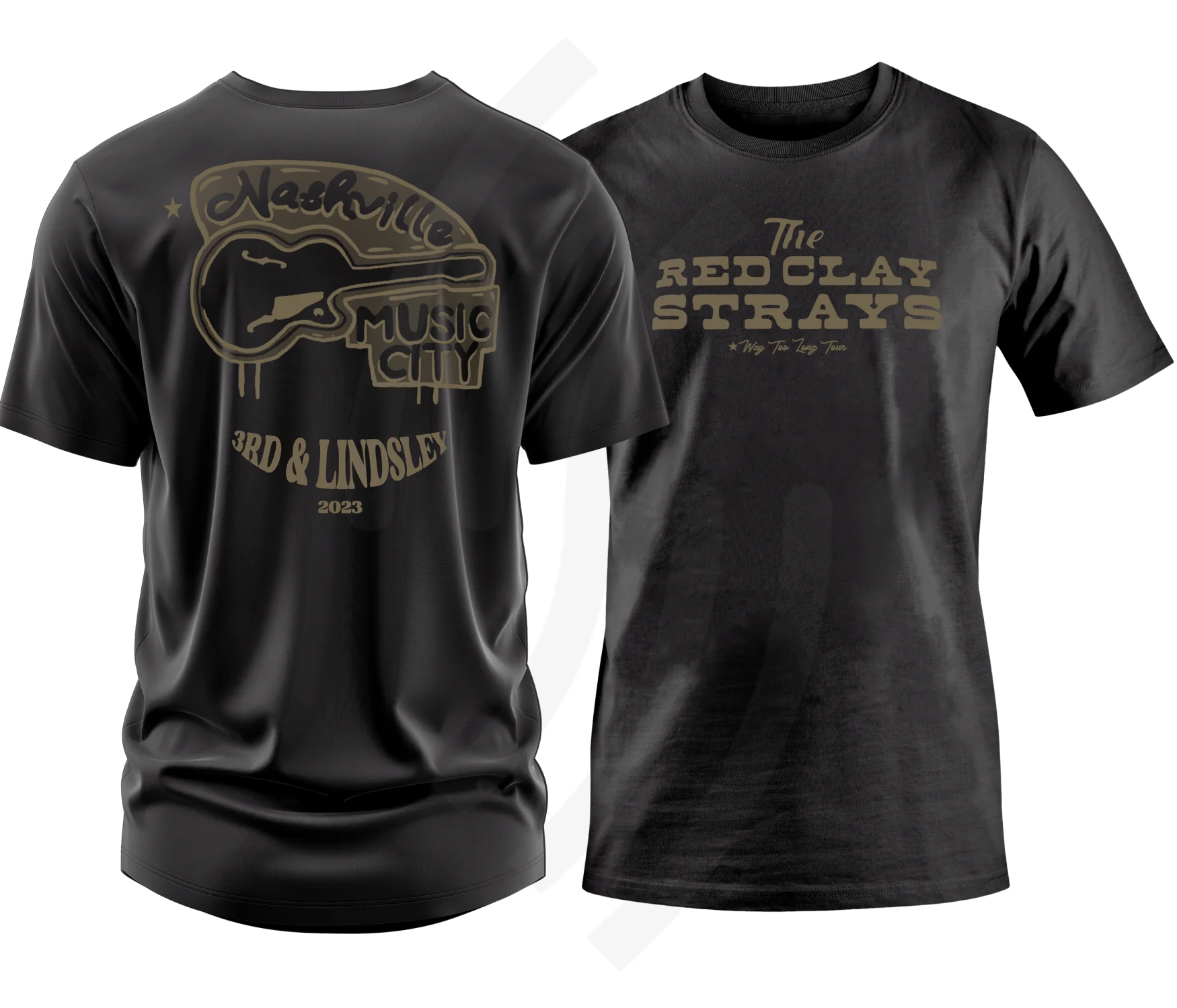 C24 | Red Clay Strays Way Too Long Tour Nashville T-Shirt