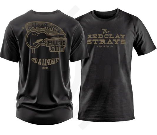C24 | Red Clay Strays Way Too Long Tour Nashville T-Shirt
