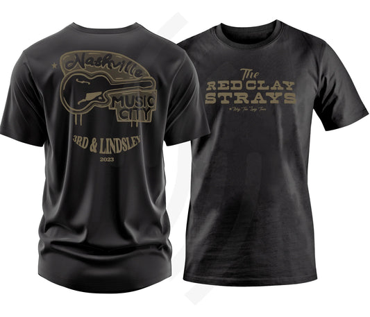 C24 | Red Clay Strays Way Too Long Tour Nashville T-Shirt