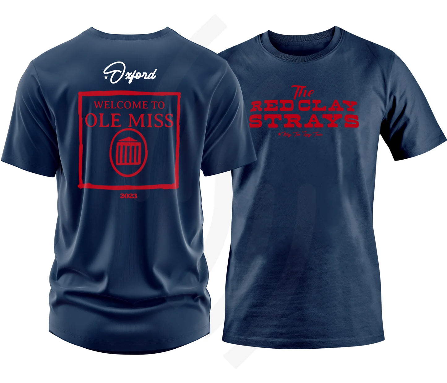 C24 | Red Clay Strays Way Too Long Tour Oxford Ms T-Shirt