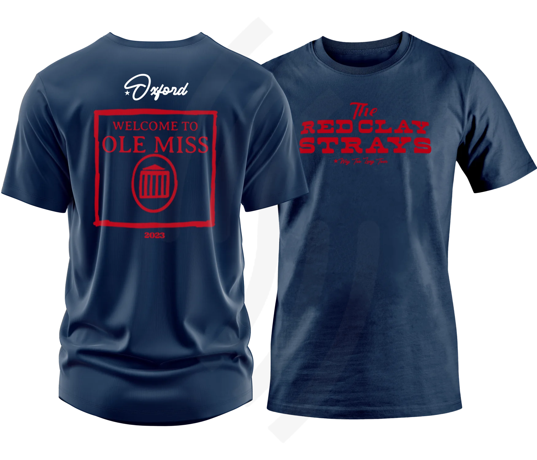 C24 | Red Clay Strays Way Too Long Tour Oxford Ms T-Shirt