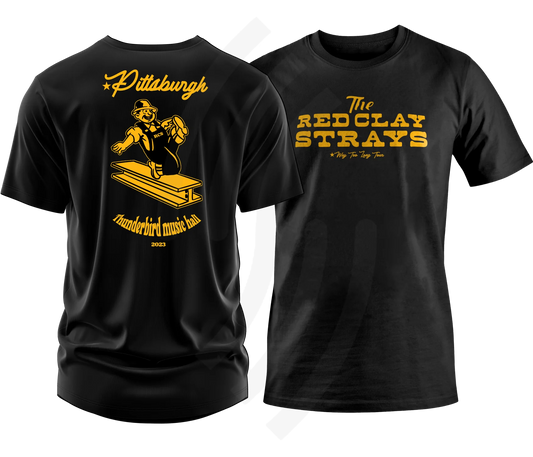 C24 | Red Clay Strays Way Too Long Tour Pittsburgh T-Shirt