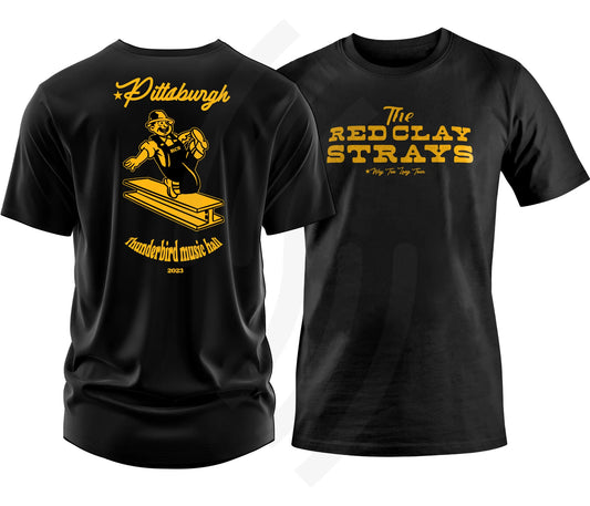 C24 | Red Clay Strays Way Too Long Tour Pittsburgh T-Shirt