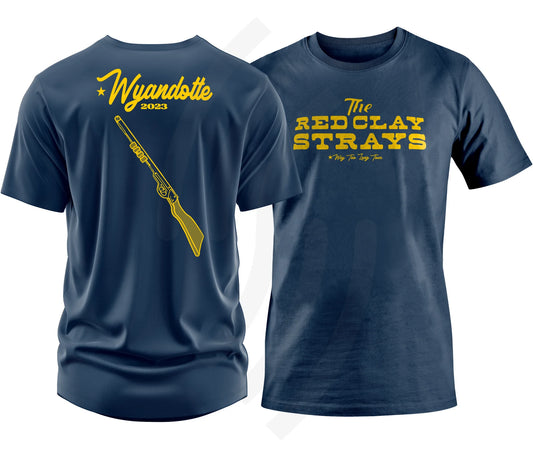 C24 | Red Clay Strays Way Too Long Tour Wyandotte Mi T-Shirt