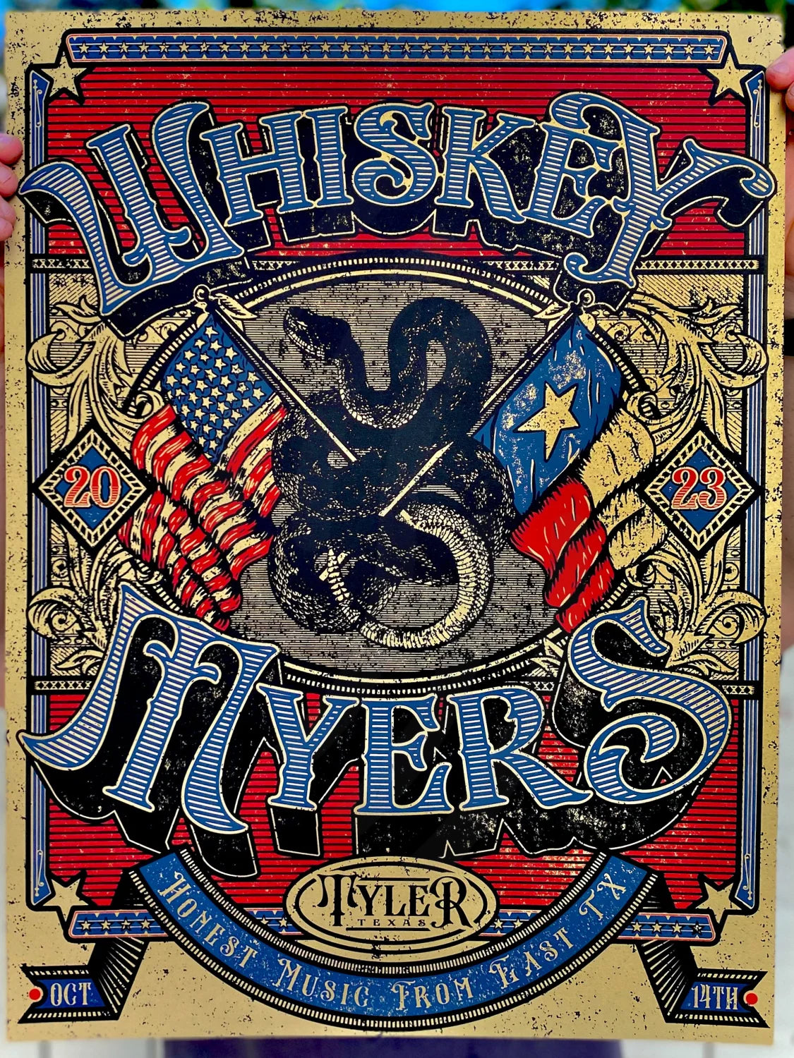 C34 | WHISKEY MYERS | TYLER TX | 2DIAMOND | GOLD FLAKE – Soundwaves ...