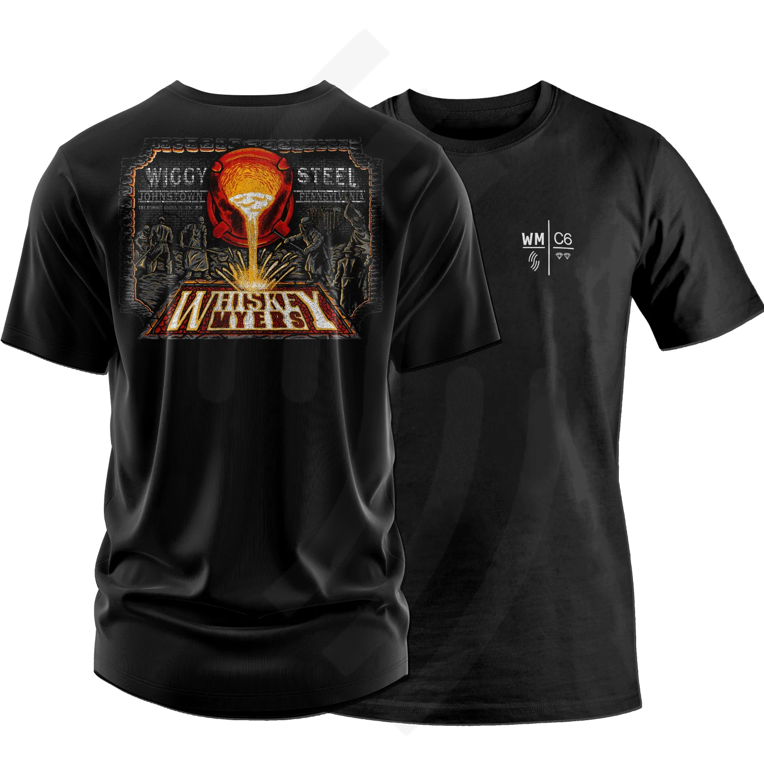 C6 | Whiskey Myers Pa Steeltown T-Shirt